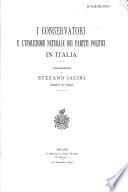 I conservatori e l'evoluzione naturale dei partiti politici in Italia