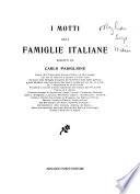 I Motti delle famiglie italiane