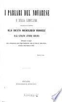 I parlari del Novarese e della Lomellina