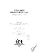 I Semana de Estudios Medievales
