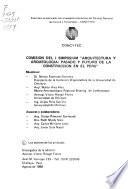 I Simposium Arquitectura y Arqueología: Pasado y Futuro de la Construcción en el Perú