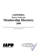 IAPD/IPRA Membership Directory and Buyers' Guide