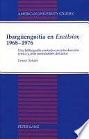 Ibargüengoitia en Excélsior, 1968-1976