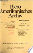 Ibero-amerikanisches Archiv