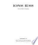 Iconos rusos, colección Paula de Koenigsberg