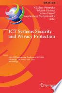 ICT Systems Security and Privacy Protection