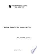 Ideas básicas de paleografía
