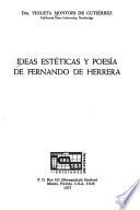 Ideas estéticas y poesía de Fernando de Herrera