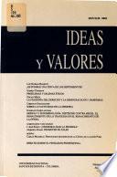 Ideas y valores