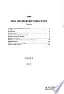 IEEE Membership Directory