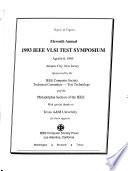 IEEE VLSI Test Symposium