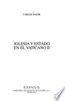 Iglesia y Estado en el Vaticano II