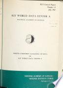 IGY General Report Series