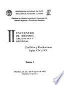 II Encuentro de Historia Argentina y Regional