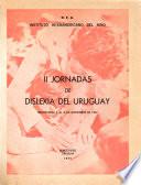II [i.e. Segundas] Jornadas de Dislexia del Uruguay, Montevideo, 1 al 5 de noviembre de 1972