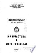 III censos económicos: Distrito Federal