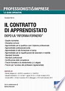 Il contratto di apprendistato dopo la «riforma Fornero»
