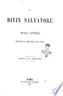 Il divin salvatore periodico settimanale romano