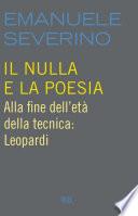 Il nulla e la poesia