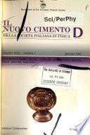 Il Nuovo Cimento Della Società Italiana Di Fisica