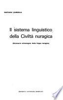 Il sistema linguistico della civiltà nuragica