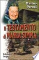 Il testamento di Maria Simma