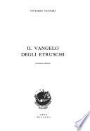 Il vangelo degli Etruschi