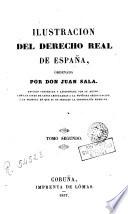 Ilustración del Derecho real de España, 2