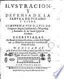 Ilustración y defensa de la fabula de Príamo y Tisbe