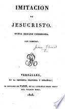 Imitación de Jesu Cristo. Nueva edicion corregida, con láminas