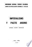 Imperialismo y Pacto Andino