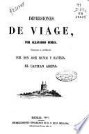 Impresiones de viage[sic].