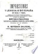 Impresiones y lenguaje de España en prosa y verso