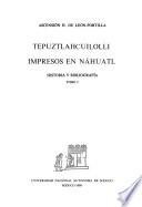 Impresos en náhuatl