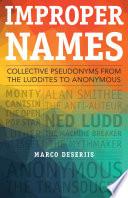 Improper Names