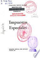 Impuestos especiales