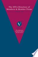 Incorporated Society of Valuers and Auctioneers Directory of Members and Member Firms