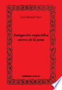 Indagación teojuridica acerca de la pena