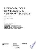 Index-catalogue of Medical and Veterinary Zoology