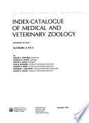 Index-catalogue of Medical and Veterinary Zoology