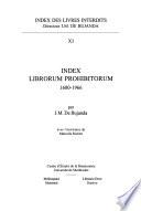 Index des livres interdits
