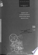 Index of Conference Proceedings Received