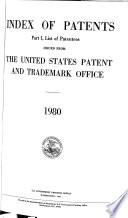 Index of Patents Issued from the United States Patent and Trademark Office