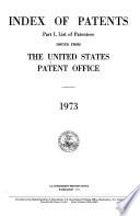 Index of Patents Issued from the United States Patent Office