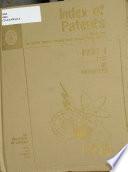Index of Patents Issued from the United States Patent Office