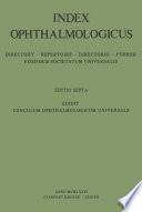 Index Ophthalmologicus