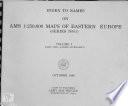 Index to Names on AMS 1:250,000 Maps of Eastern Europe