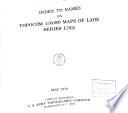 Index to Names on TOPOCOM 1:50,000 Maps of Laos