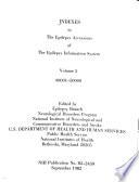 Indexes to the Epilepsy Accessions of the Epilepsy Information System