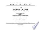 Indian Ocean; Official Standard Names Approved by the United States Board on Geographic Names